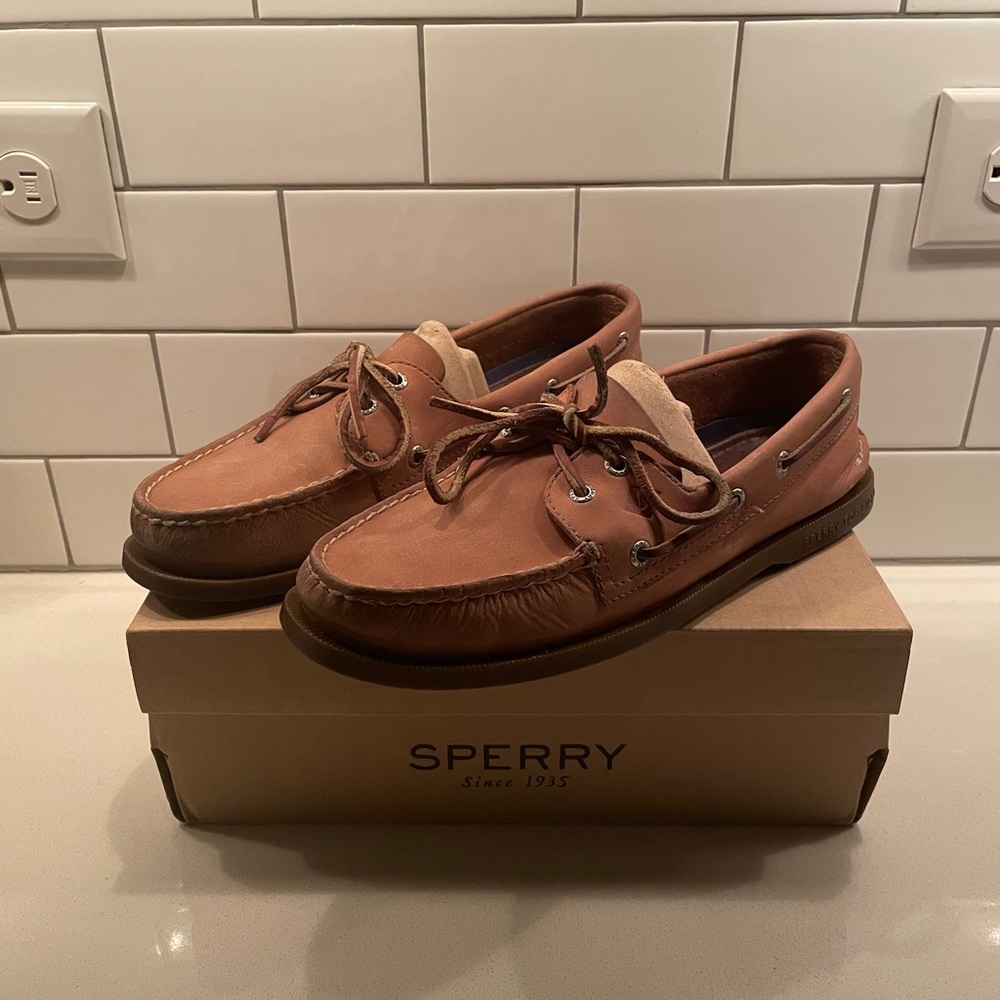 Sperry Top-Sider Boat Shoes US Mens 8.5 A/O Sahara Preppy